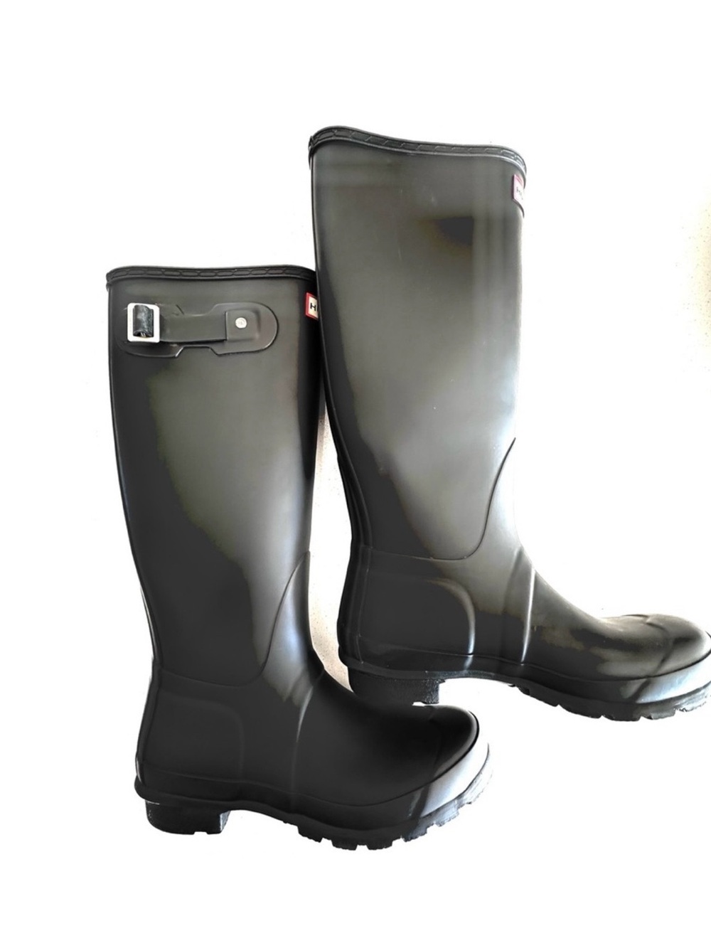 Hunter Original Tall Black Rain Boots - Picture 2 of 3